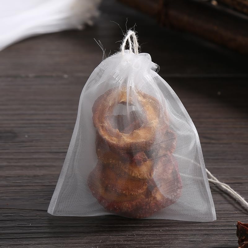 Nylon Theezakjes Zelf Vullen – Meerdere Formaten