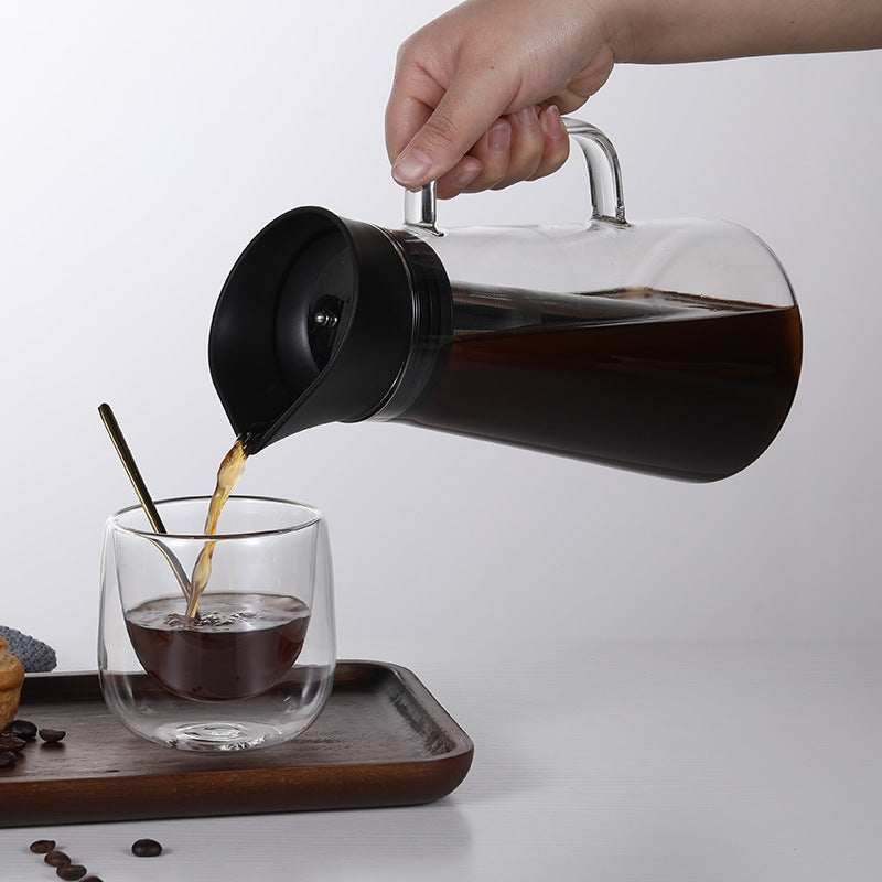 Glazen Cold Brew Kan met RVS Filter – 1,5 Liter