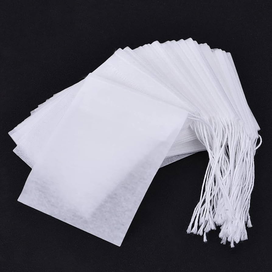Vliesstof Theezakjes Zelf Vullen – Meerdere Formaten